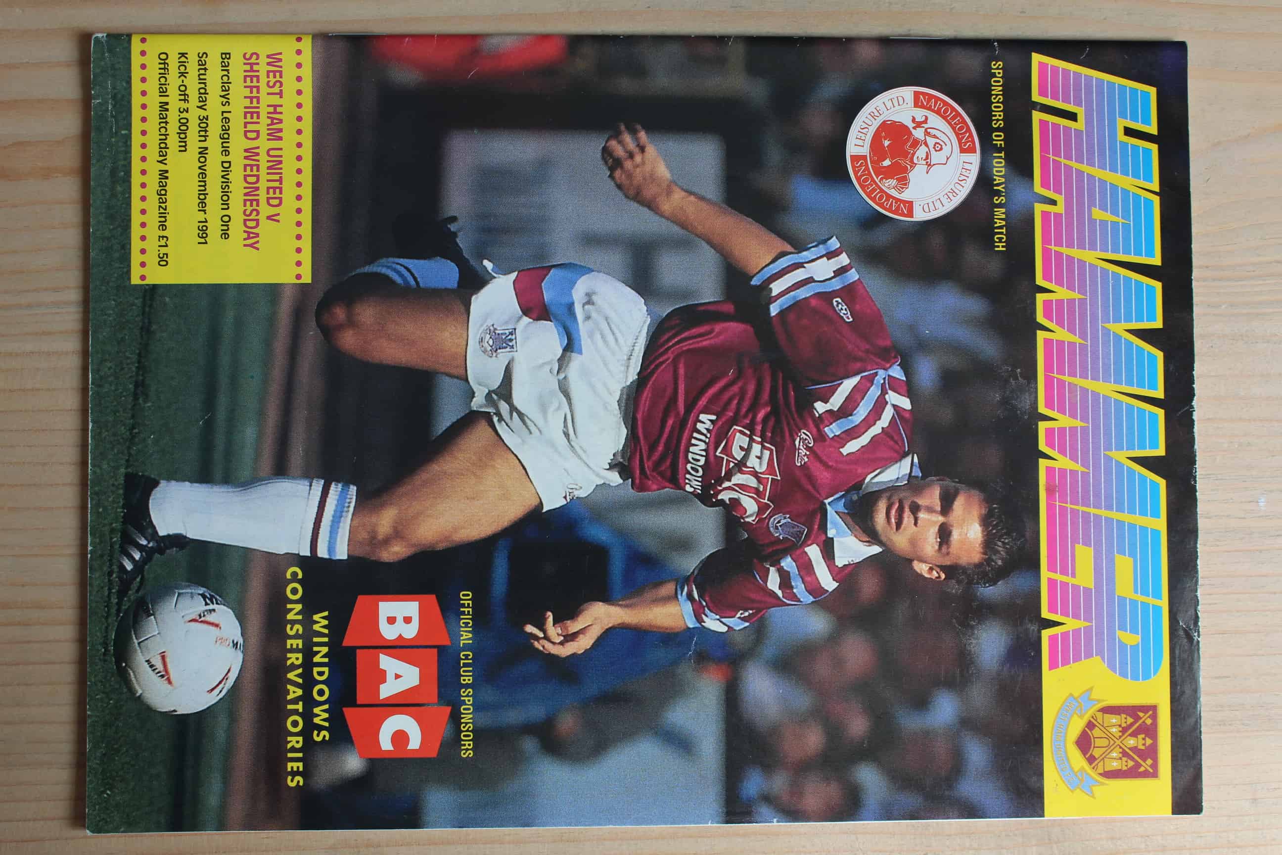 West Ham United FC v Sheffield Wednesday FC 